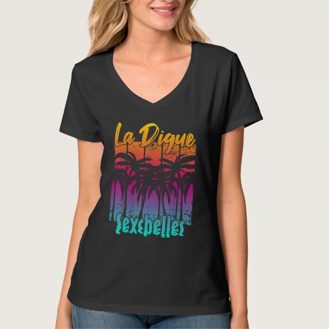 Camiseta La Digue Seicheles (Frente)