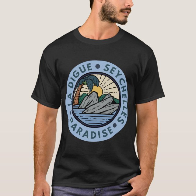 Camiseta La Dique Seychelles Beach (Frente)