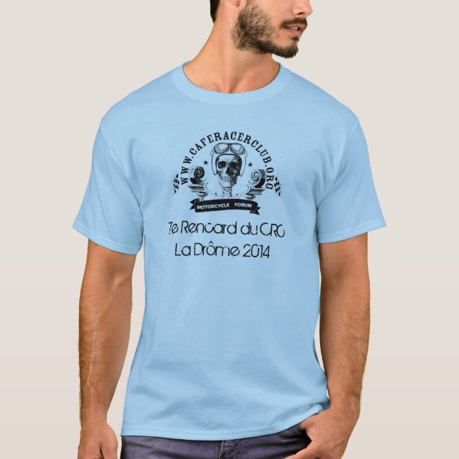 CAMISETA LA DROME 2014 DO CENTRO DE DETECÇÃO E DE CONTROLO (Frente)