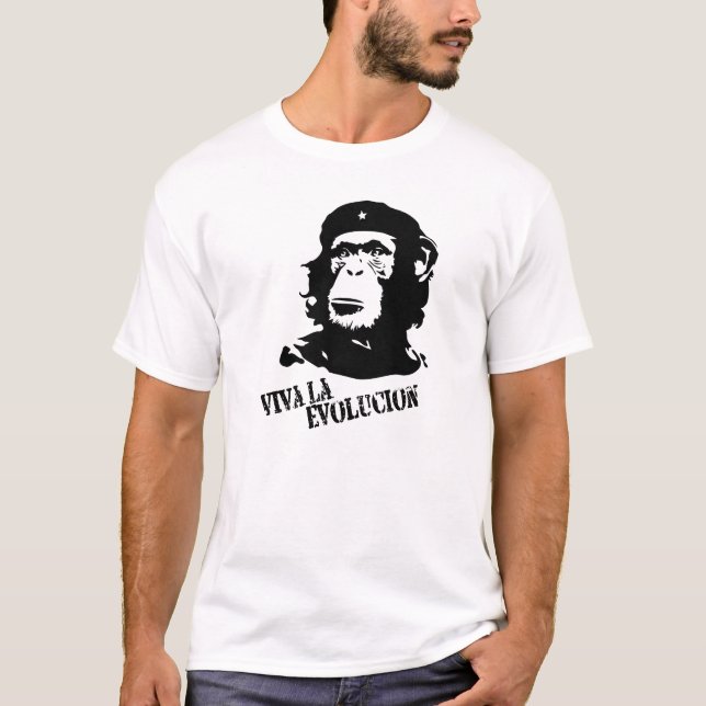 Camiseta La Evolucion de Viva - Simian (Frente)