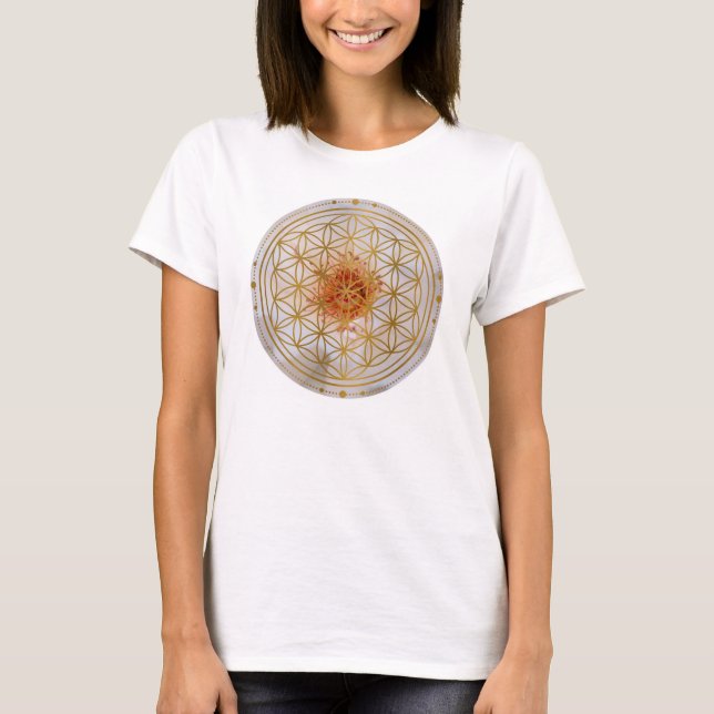Camiseta la flor de la vida (Frente)