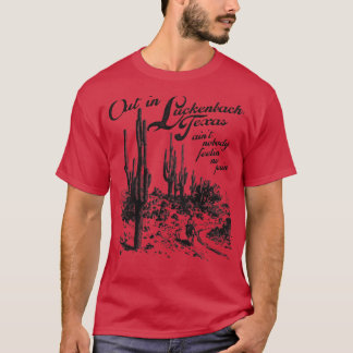 Camiseta Lá Fora Em Luckenbach Texas