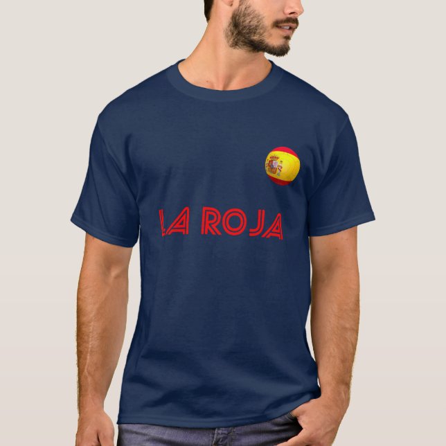 Camiseta La Furia Roja - futebol da espanha (Frente)