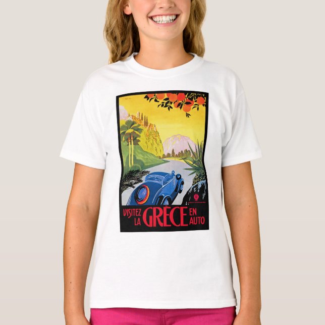 Camiseta La Grece de Visitez (Frente)