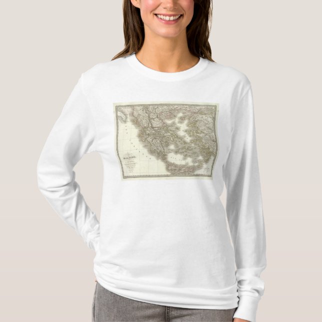 Camiseta La Grece - piscina (Frente)