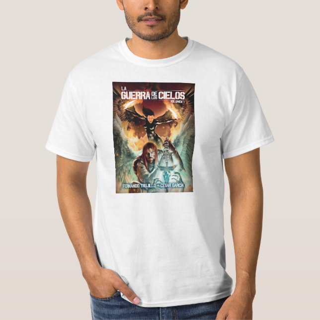 Camiseta 'La guerra de los Cielos' (Frente)
