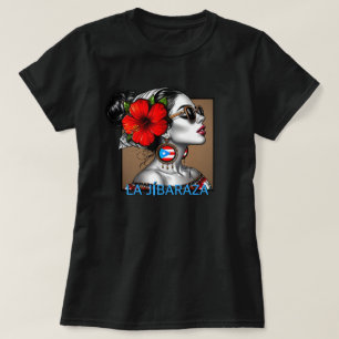 Camiseta La Jibaraza 13 – Jíbara Porto-Riquenha • Boricua