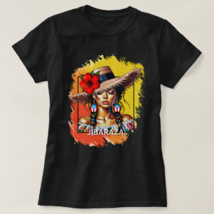 Camiseta La Jibaraza 5 – Jíbara Porto-Riquenha • Boricua