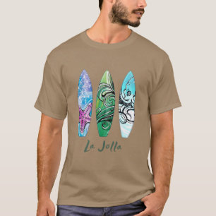 Camiseta La Jolla California Pranchas de Surf