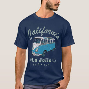 Camiseta La Jolla California Vintage Surf Van