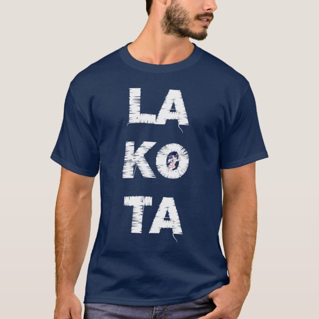 Camiseta la ko ta com o legal raider (Frente)
