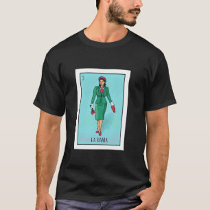 Camiseta La Lady Lottery Gift La Donna — Loteria mexicana d