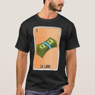 Camiseta La Lana Mexicana Slang Lottery Bingo Cards