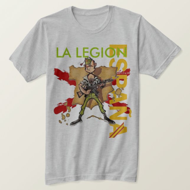 CAMISETA LA LEGION (Frente do Design)