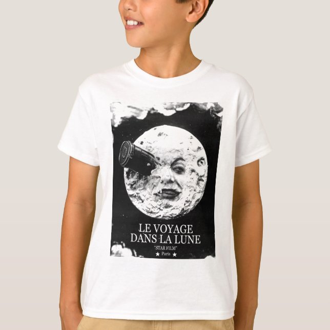 Camiseta La Lune de Le Viagem Dans (uma viagem à lua) (Frente)