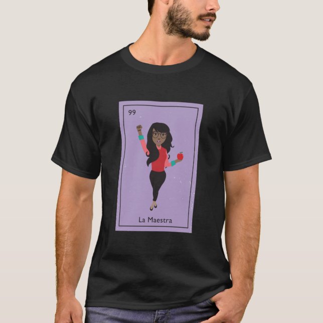 Camiseta La Maestra sem logotipo (Frente)