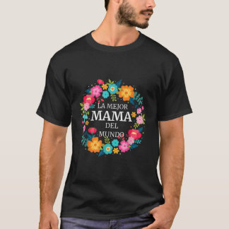 Camiseta LA MEJOR MAMA DEL MUNDO Dia de las Madres Shirt