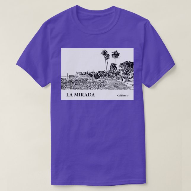 Camiseta La Mirada California TShirt 2 (Frente do Design)