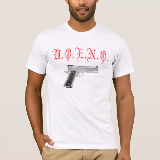 Camiseta La Monda&Co. T-SHIRT branco da ARMA de UOENO