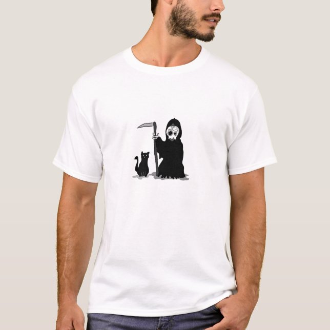 Camiseta La muerte chiquita/ The little grim reaper (Frente)