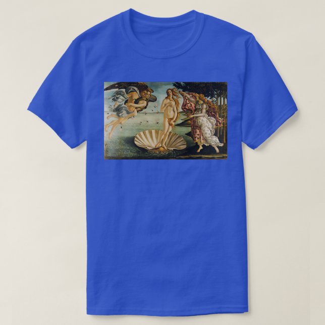 Camiseta La Nascita di Venere by Sandro Botticelli The Birt (Frente do Design)