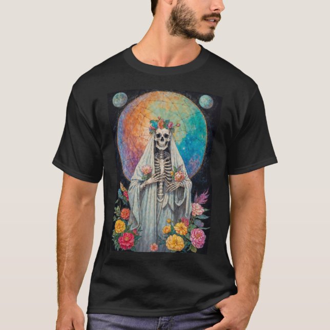 Camiseta La Niña Blanca Santa Muerte (Frente)
