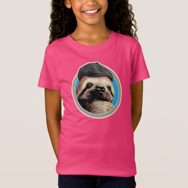 Camiseta Lã (no chapéu de Baker Boy) (Frente)