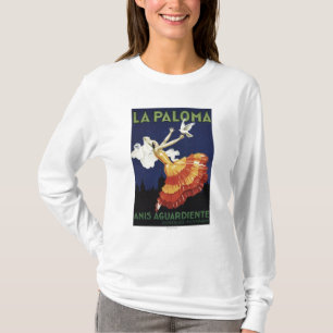 Camiseta La Paloma - promocional de Aguardiente dos Anis