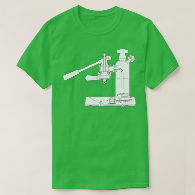 Camiseta La Pavoni Lever Espresso Machine (Frente do Design)