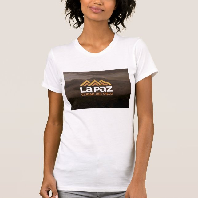 Camiseta  La Paz ciudad del cielo (Frente)