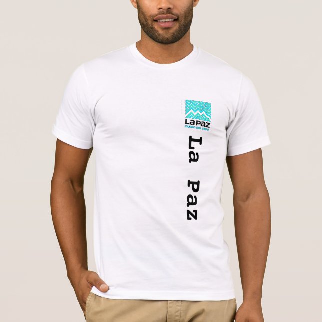 Camiseta La Paz ciudad del cielo (Frente)