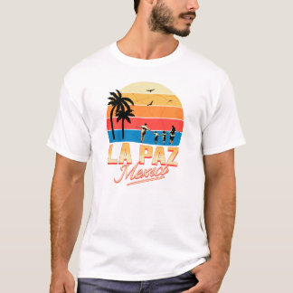 Camiseta La Paz Mexico Sunset Distress