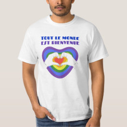 Camiseta La pensée du coeur