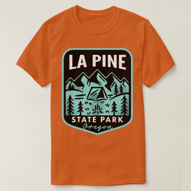 Camiseta La Pine State Park Oregon (Frente do Design)