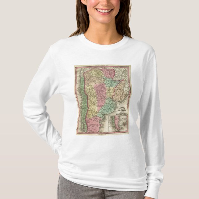 Camiseta La Plata e Montevideo do Chile (Frente)