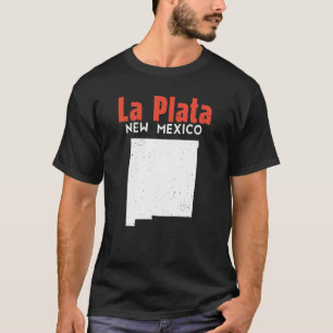 Camiseta La Plata Usa State America Viagem Novo Novo México