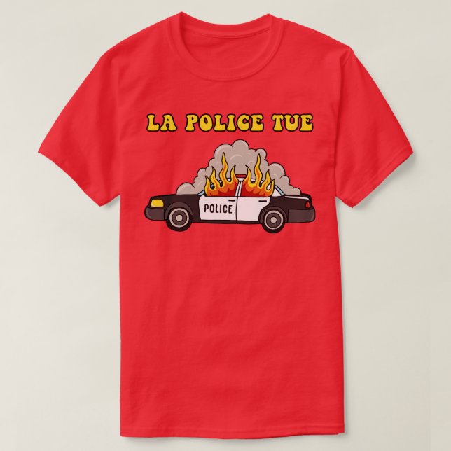 Camiseta La Police Tue (Frente do Design)