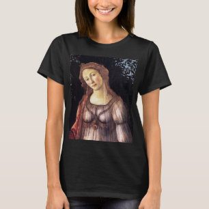 Camiseta La Primavera em detalhe por Sandro Botticelli