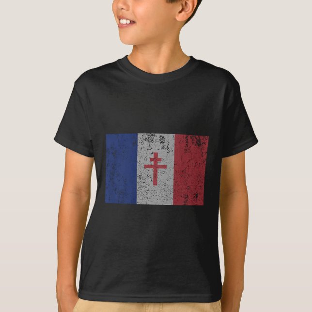 Camiseta La Resistance The French Flag France Paris Wwii T (Frente)