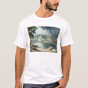 Camiseta La Roche, das "vistas no Seine", gravado por T