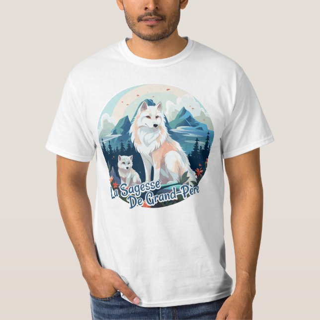 Camiseta La Sagesse de Grand-Père (Frente)