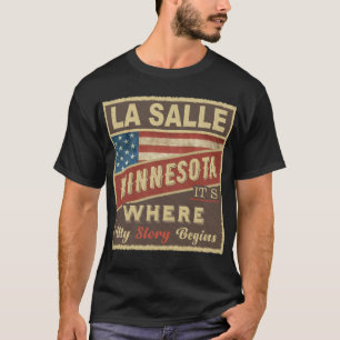 Camiseta LA SALLE, é onde minha história começa