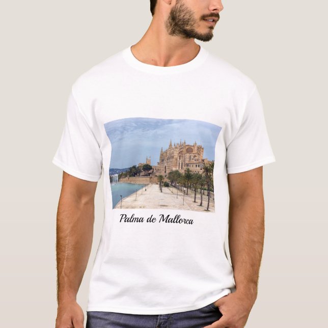 Camiseta La Seu, Catedral de Palma de Maiorca - Espanha (Frente)