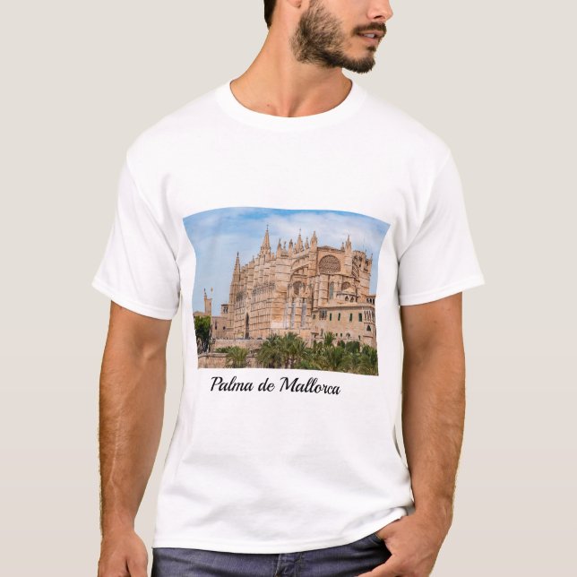 Camiseta La Seu, Catedral de Palma de Maiorca - Espanha (Frente)