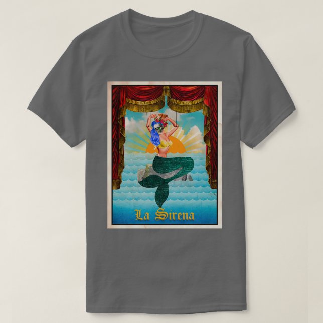 Camiseta La Sirena (Frente do Design)