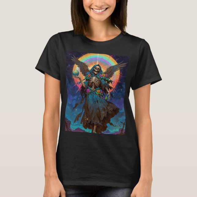 Camiseta La Sombra Benévola Santa Muerte (Frente)