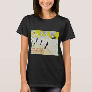 Camiseta La Troupe de Mlle Eglantine por Toulouse Lautrec
