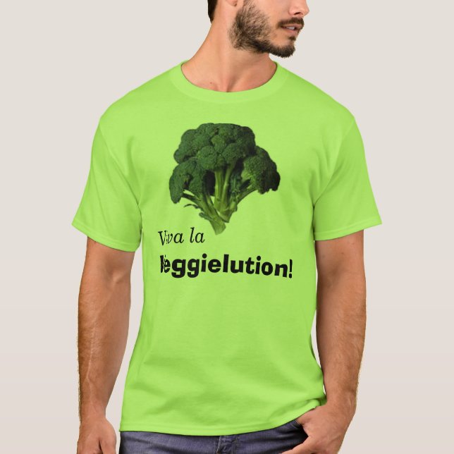 Camiseta La Veggielution de Viva! (Frente)