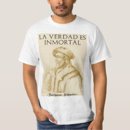 Camiseta La Verdad Es Inmortal(Gold) - Económica