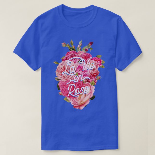 Camiseta La Vie En Rosa por Tobe Fonseca (Frente do Design)